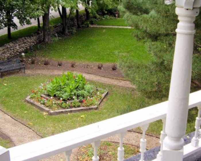 Victorian Gardens From Front Balcony 